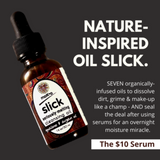 Seven organically-infused oils to dissolve dirt, grim and make-up like a champ - and seal the deal after using serums for an overnight moisture mask miracle. Slick by Moko Organic in the Twin Cities.