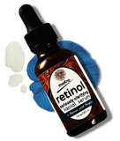 Moko Organics' Retinol $10 facial serum. Seriously, $10.  1970's product line to bring you back when life was great. 