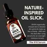 Seven organically-infused oils to dissolve dirt, grim and make-up like a champ - and seal the deal after using serums for an overnight moisture mask miracle. Slick by Moko Organic in the Twin Cities. 