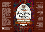 YLANG YLANG & GINGER Massage Oil